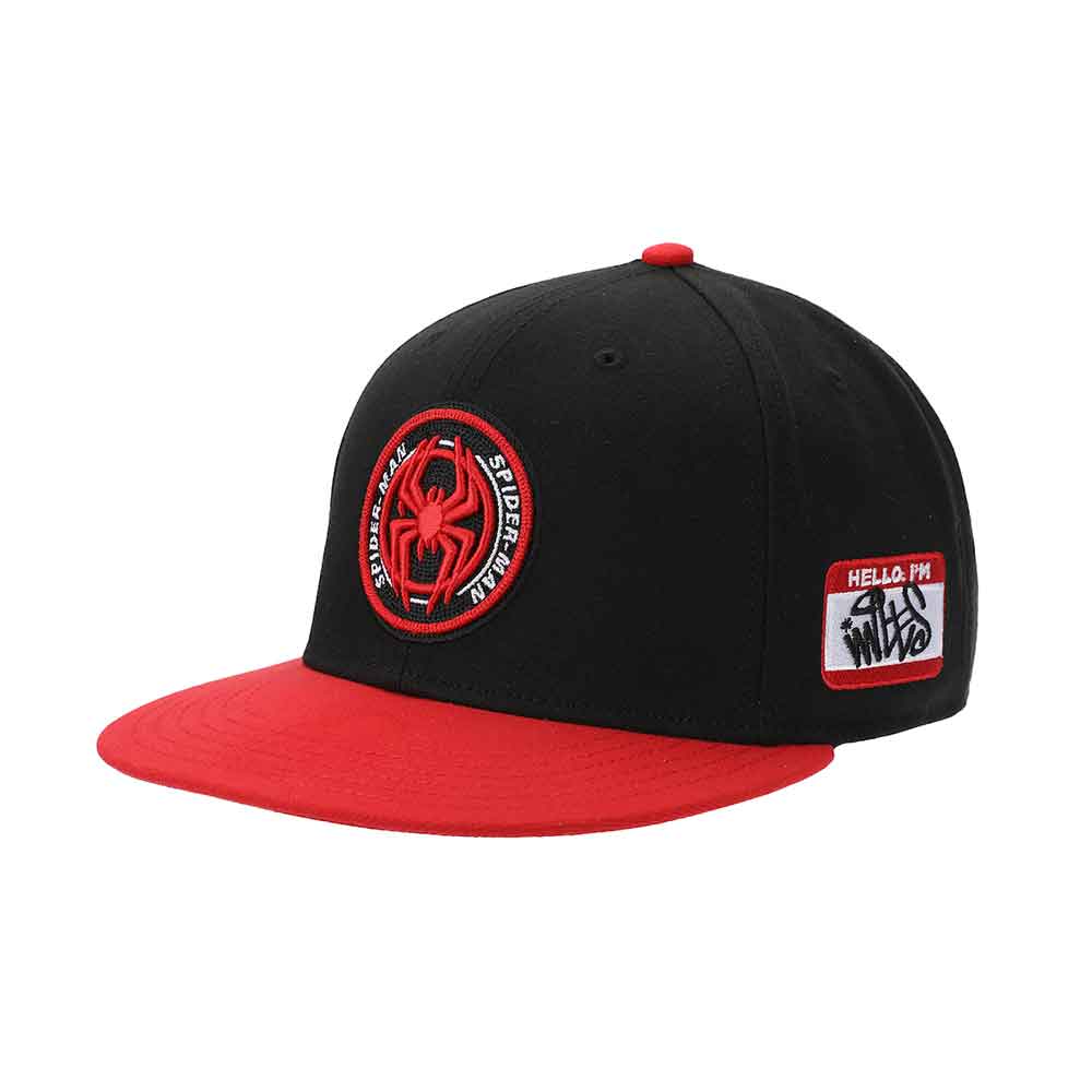 Marvel | Spider-man Miles Morales Flat Bill Snapback Hat