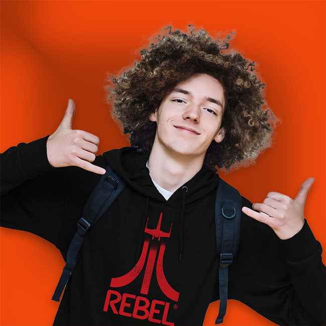 Graphic Lab | Rebel Gamer Unisex Hoodie