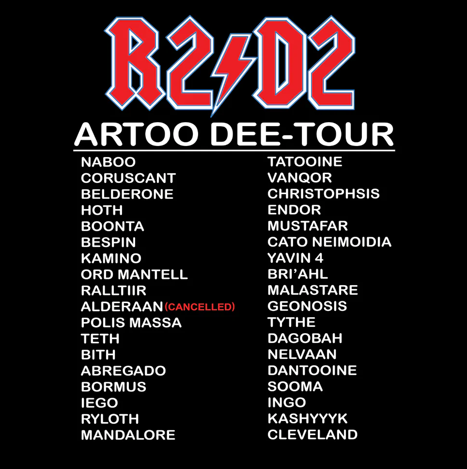 Graphic Lab | R2-DTour Unisex Tee