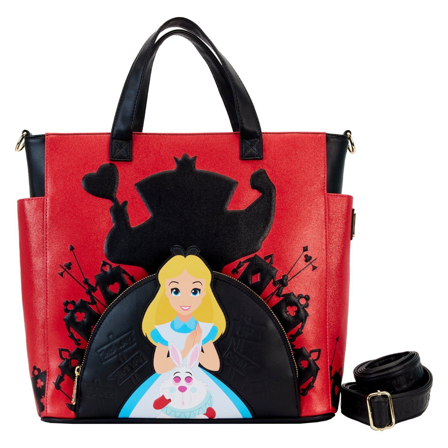 Loungefly Disney Alice in Wonderland Embroidered buy Satchel Backpack & Wallet