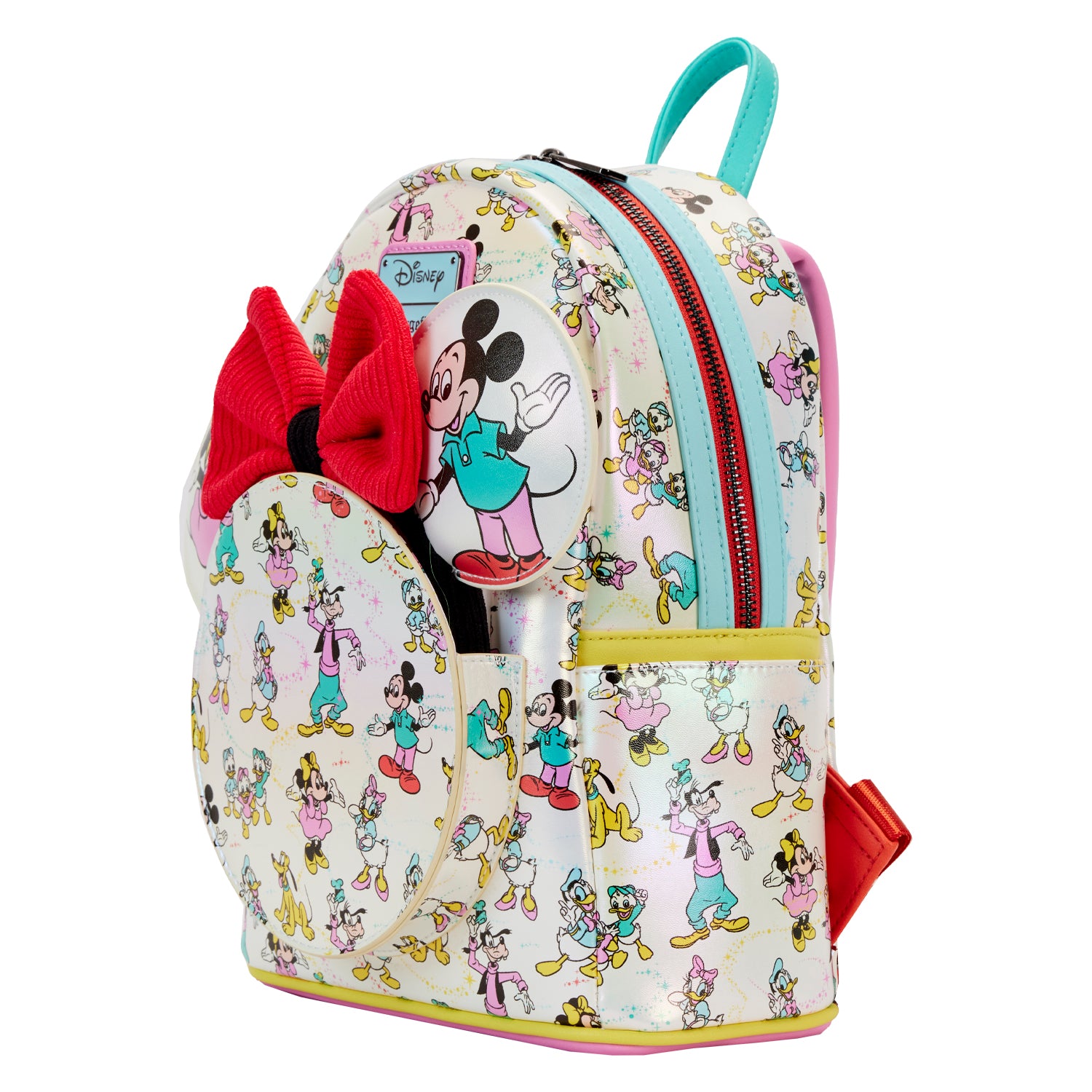 Disney | D100 Mickey and Friends All Over Print Mini Backpack and Ears
