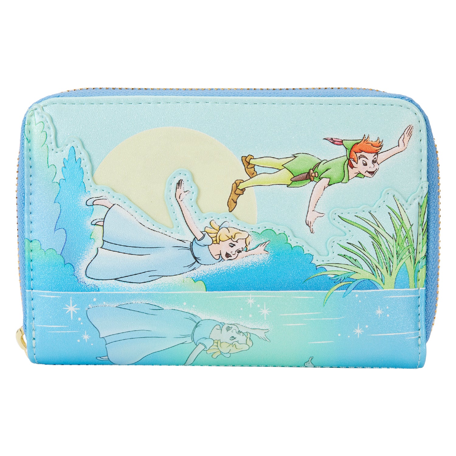 Disney | Peter Pan You Can Fly Glow-In-The-Dark Zip Around Wallet