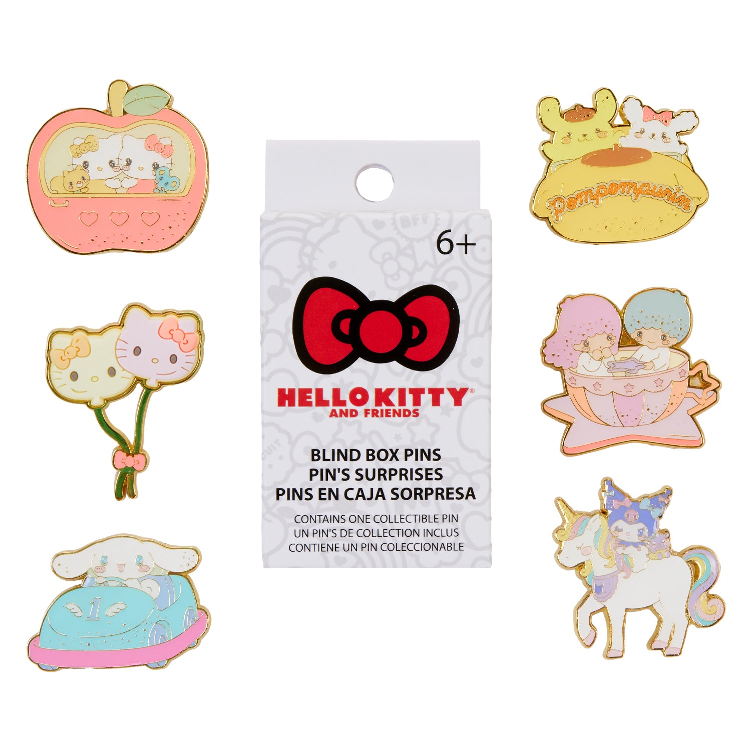 Hello Kitty and Friends Arcade 1.5 Pixel Pin - Blind Box