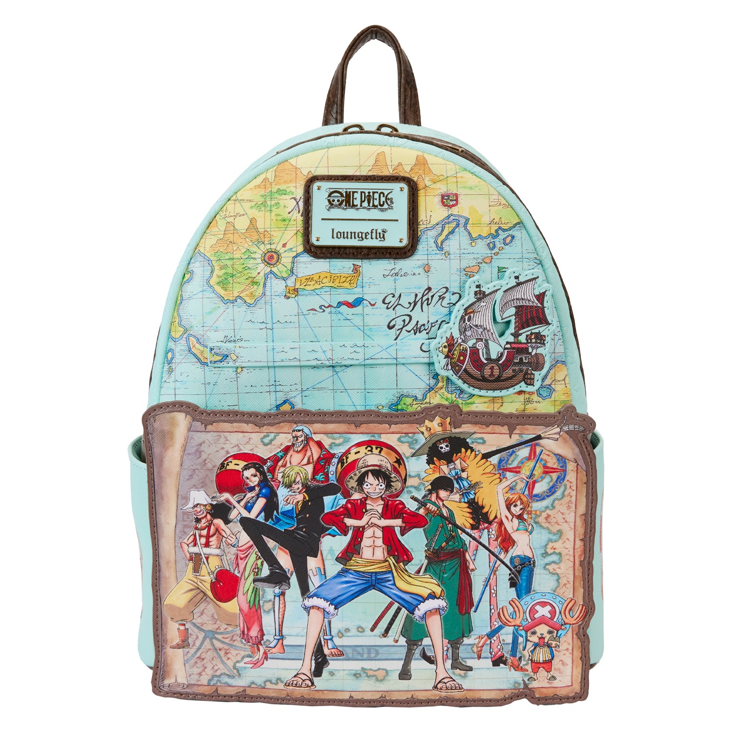 One Piece | Luffy Gang Map Mini Backpack