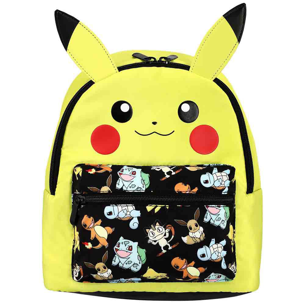 Pokemon Pikachu All Over Print Blue Mini Backpack By Loungefly!