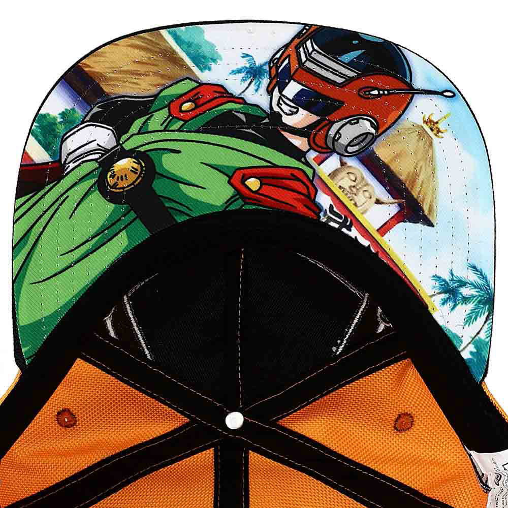 Dragon Ball Z | Saiyaman Ballistic Nylon Cosplay Flat Bill Snapback