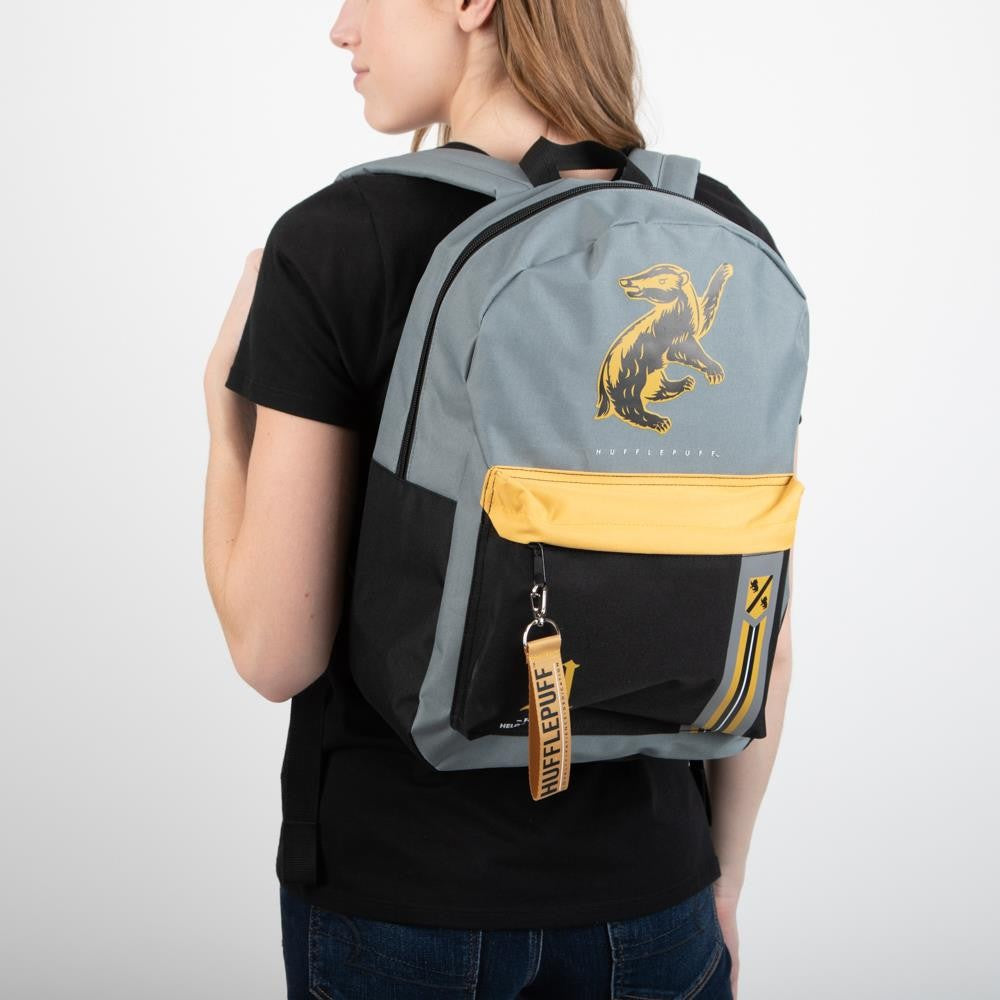 Harry Potter | Hufflepuff Mixblock Backpack with Webbing Puller