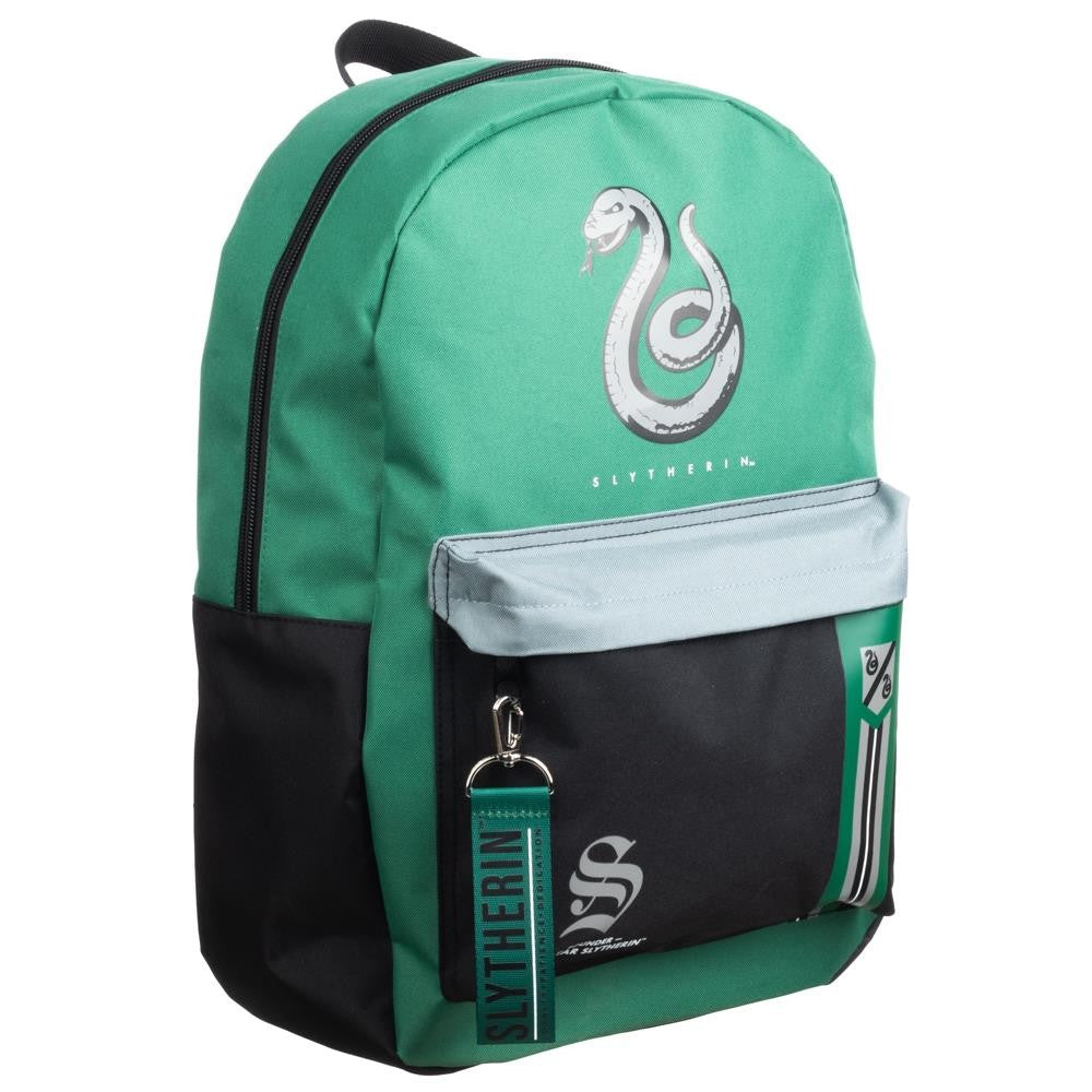 Harry Potter | Slytherin Mixblock Backpack with Webbing Puller