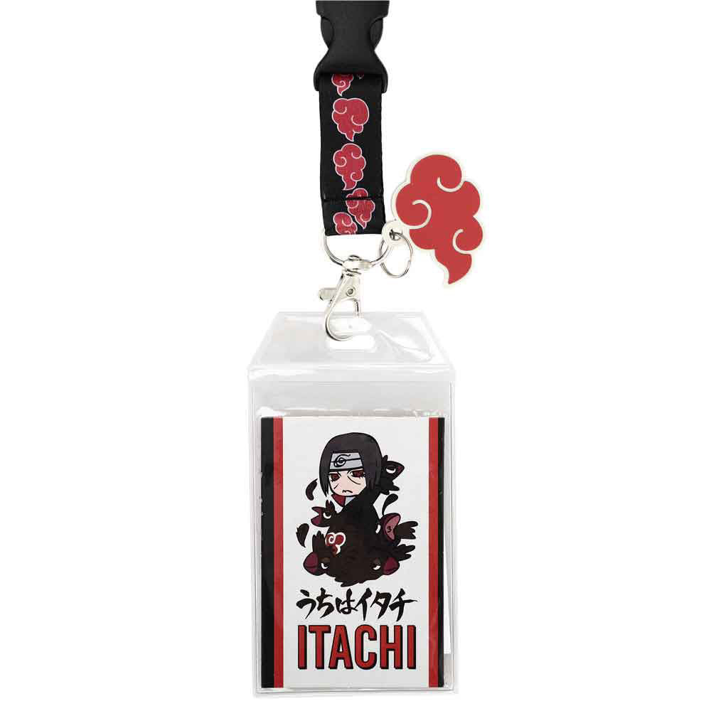 Naruto | Itachi Rubber Charm Lanyard