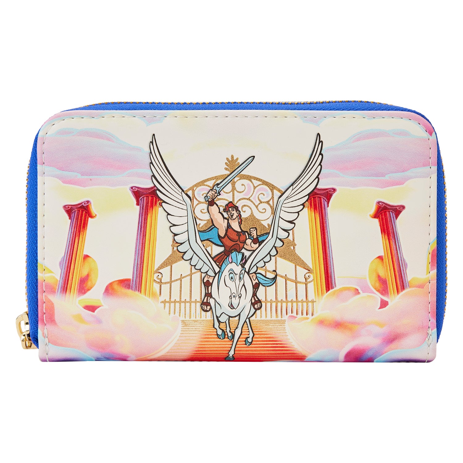 Disney | Hercules Mount Olympus Gates Zip Around Wallet