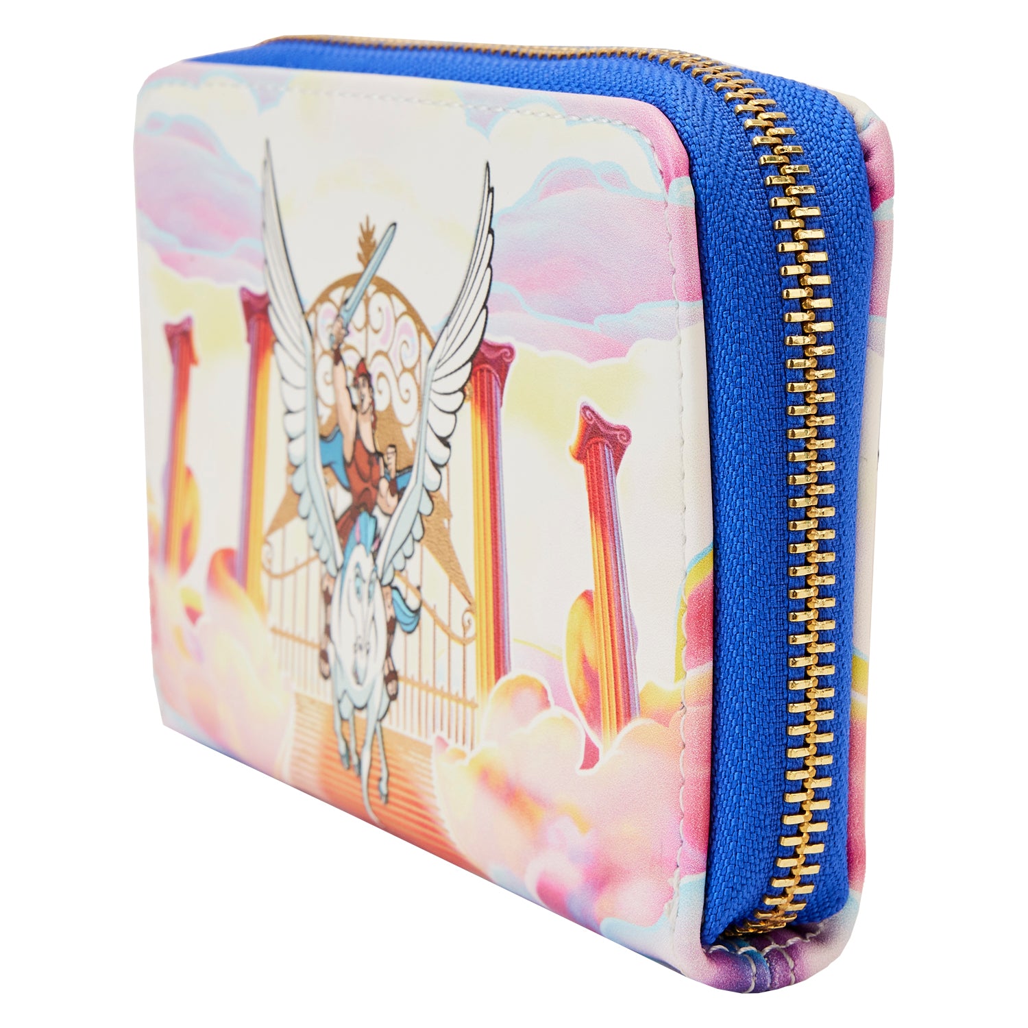 Disney | Hercules Mount Olympus Gates Zip Around Wallet