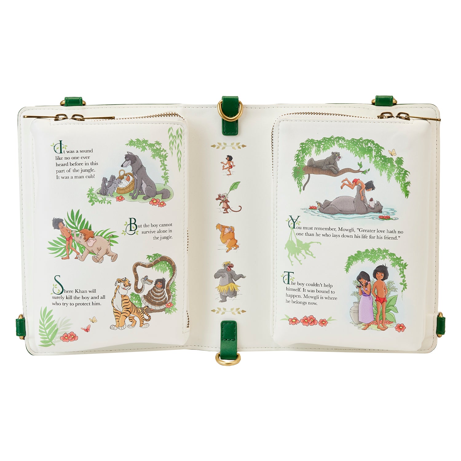 Disney | Jungle Book Classic Books Convertible Backpack/Crossbody