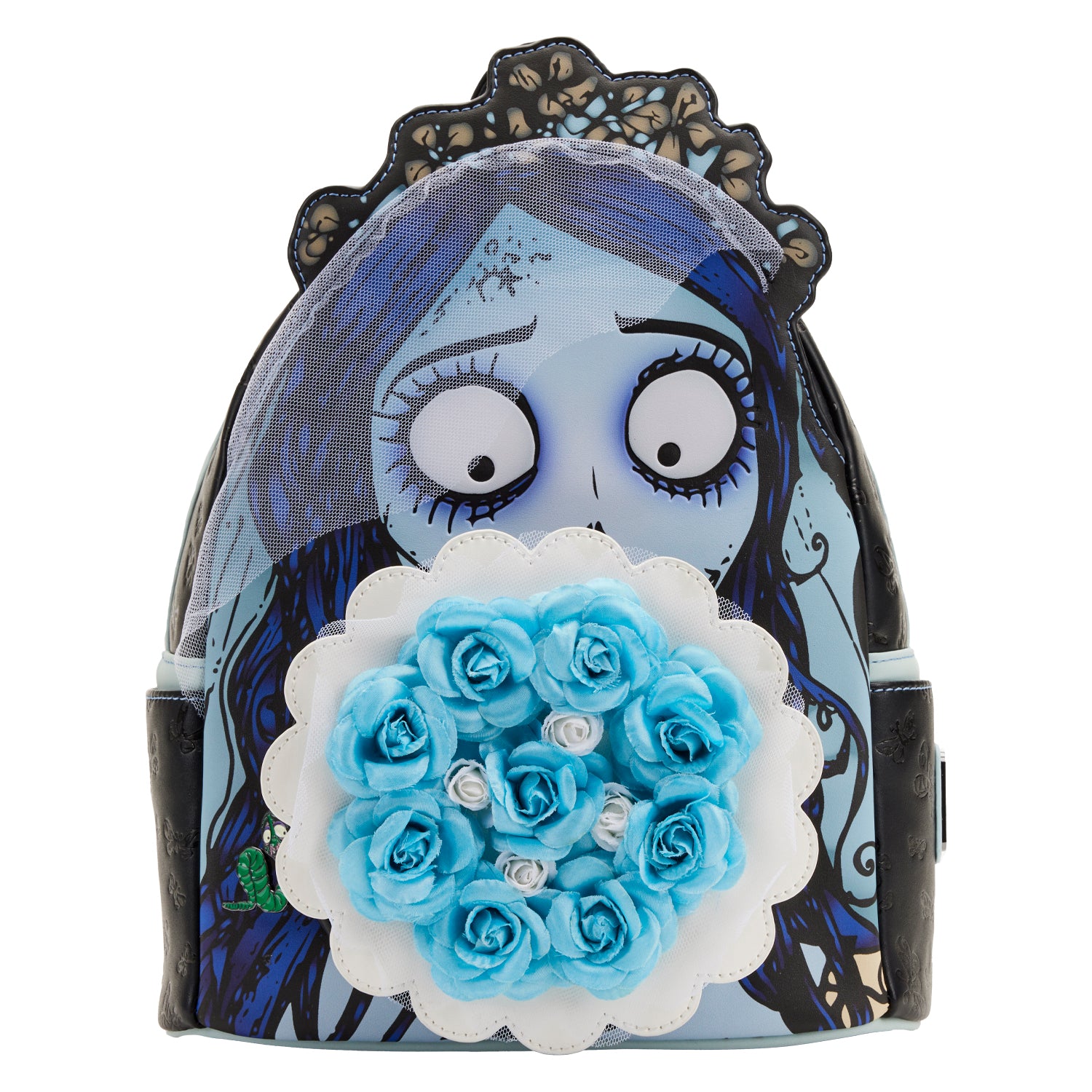 Warner Bros Corpse Bride Emily Bouquet Mini Backpack