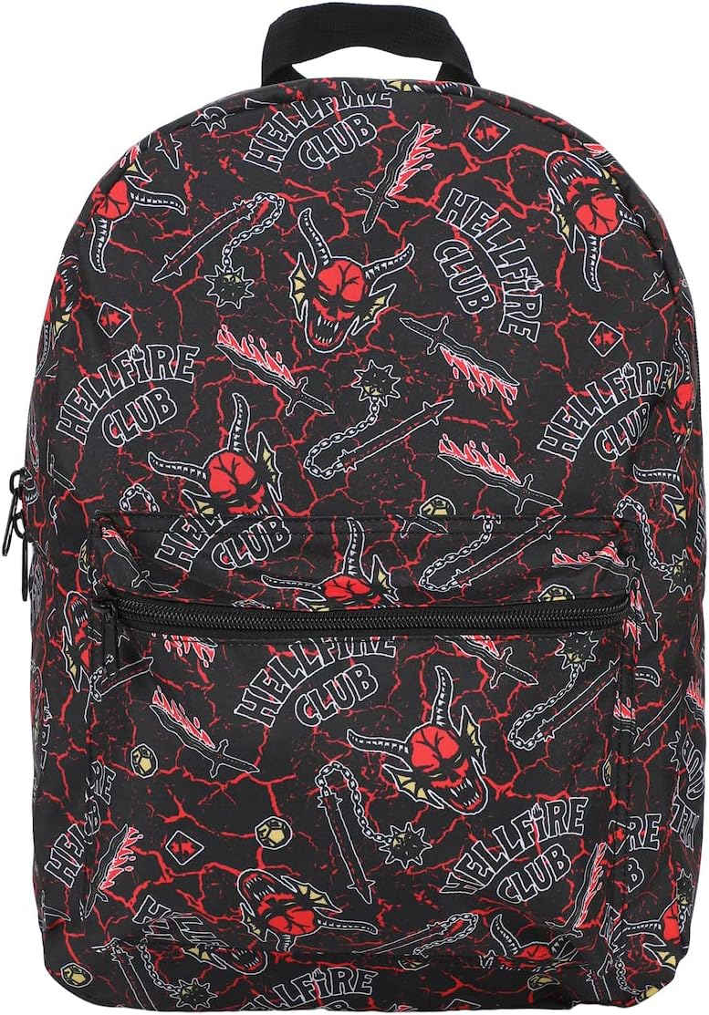 Stranger Things | Hellfire Club All-Over Print Laptop Backpack