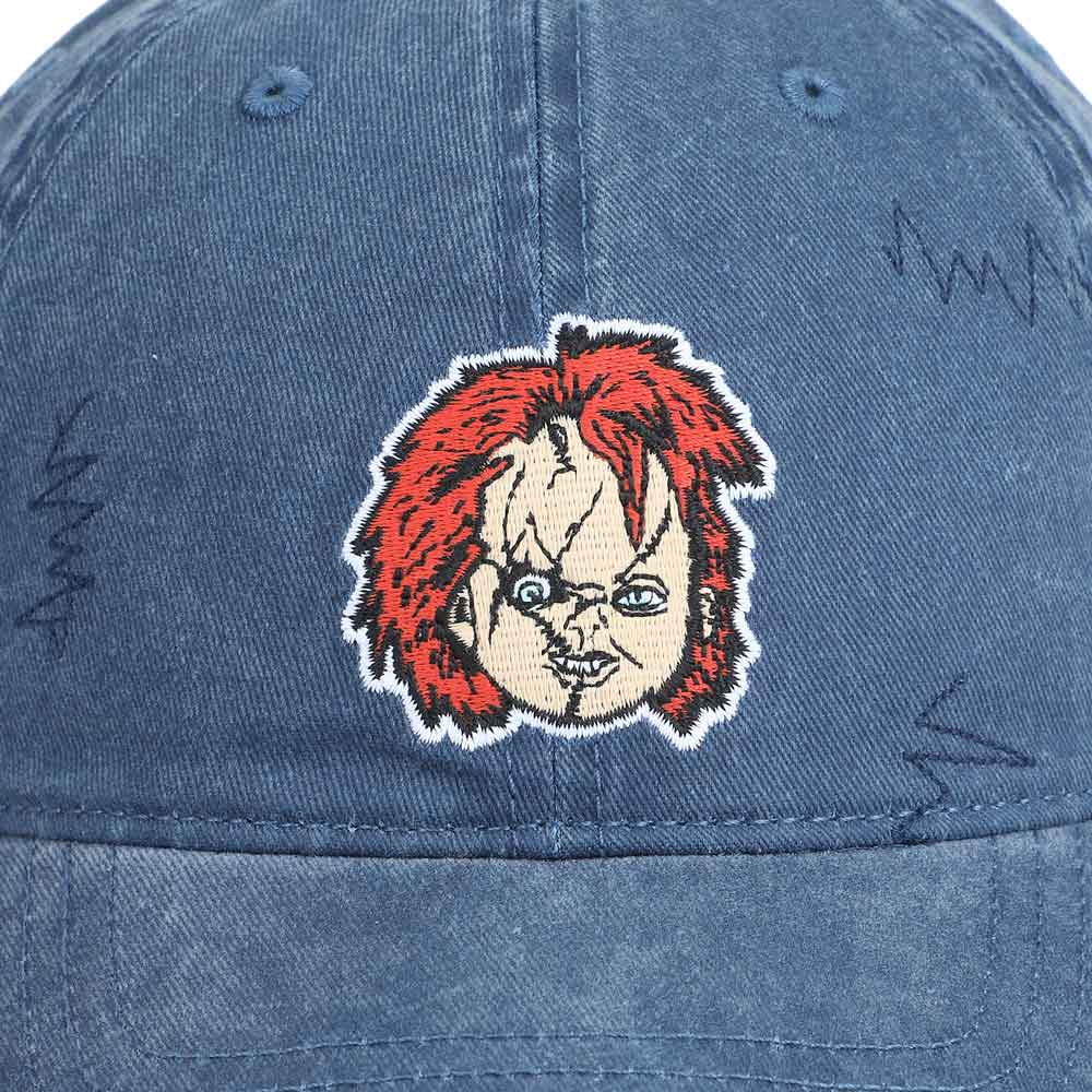 Child's Play | Chucky Embroidered and Distressed Dad Hat