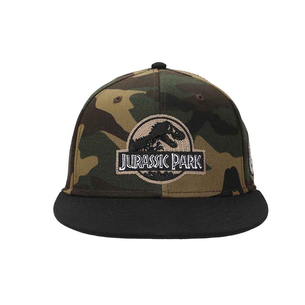 Universal | Jurassic Park Camo IN GEN Flat Bill Snapback Hat