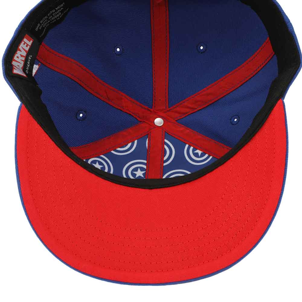 Marvel | Sam Wilson Captain America Flat Bill Snapback Hat