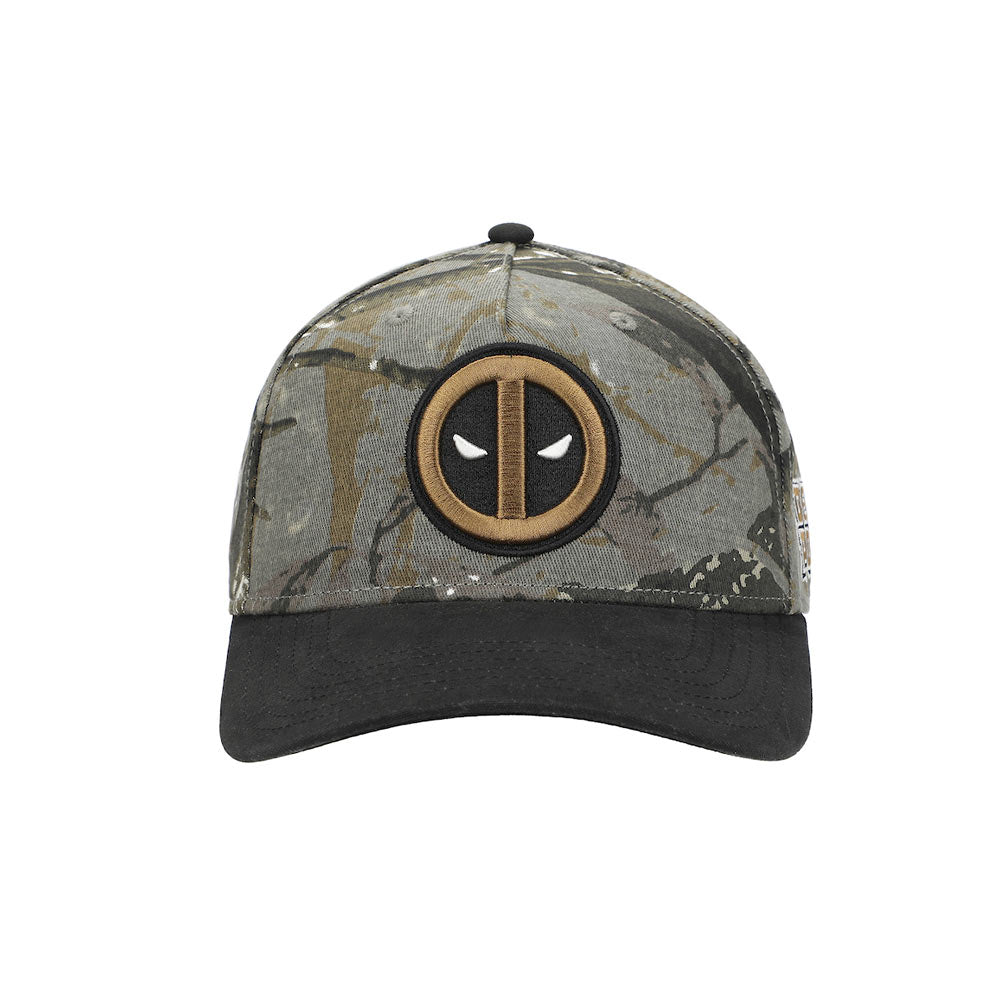 Marvel | Deadpool 3D Embroidreed Pre-Curved Bill Snapback Hat