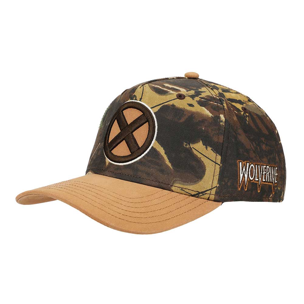 Marvel | Wolverine 3D Embroidreed Pre-Curved Bill Snapback Hat