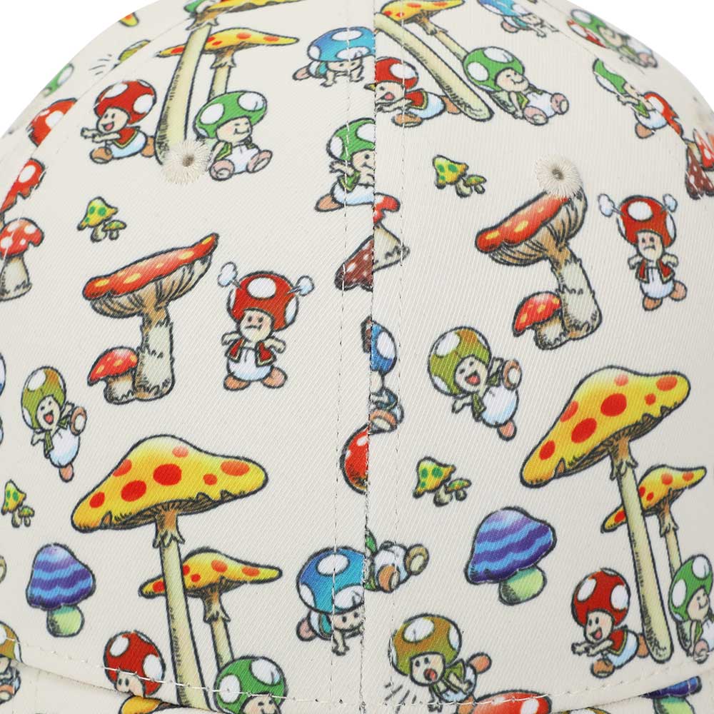 Nintendo | Super Mario Bros Toads All Over Print Dad Hat