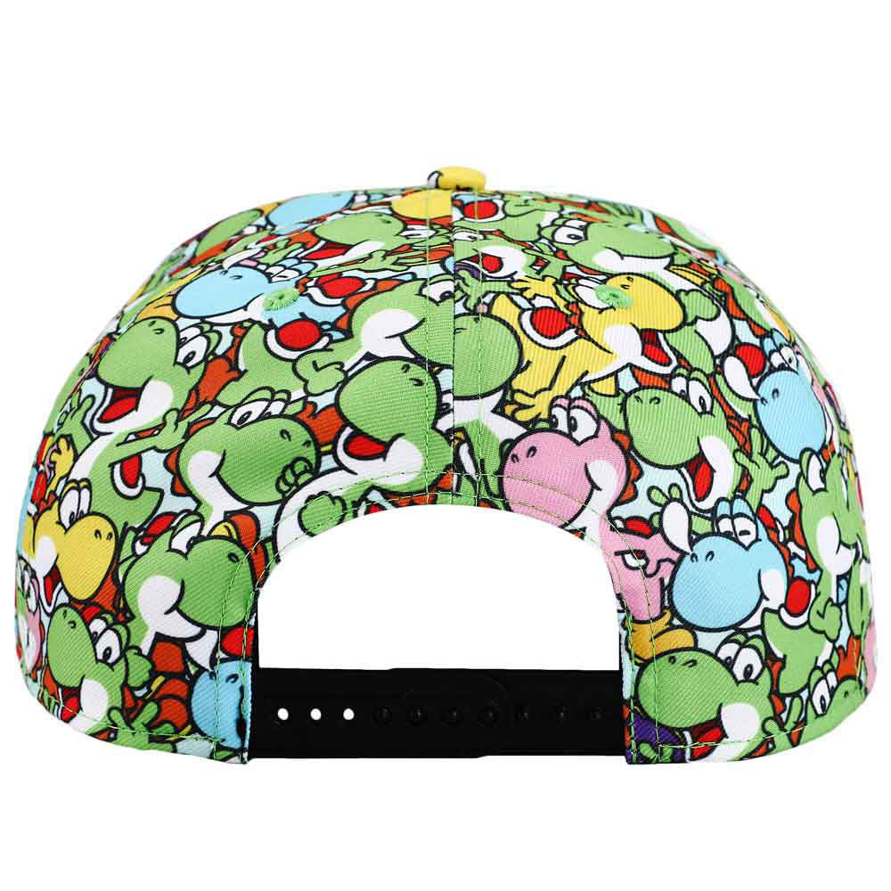 Ninentendo | Super Mario Bros Yoshi Flat Bill Snapback Hat