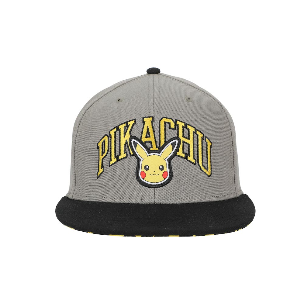 Pokemon | Pikachu University Flat Bill Snapback Hat