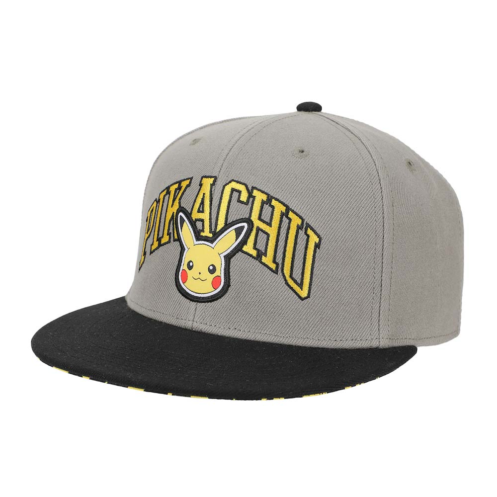 Pokemon | Pikachu University Flat Bill Snapback Hat