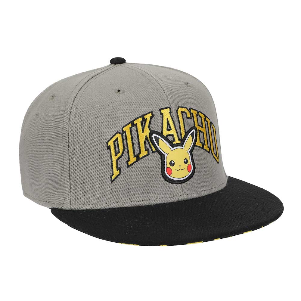 Pokemon | Pikachu University Flat Bill Snapback Hat