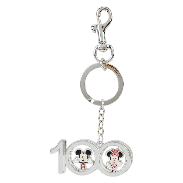 Disney - duo keychain of Happy New Years 2005- mickey and minnie