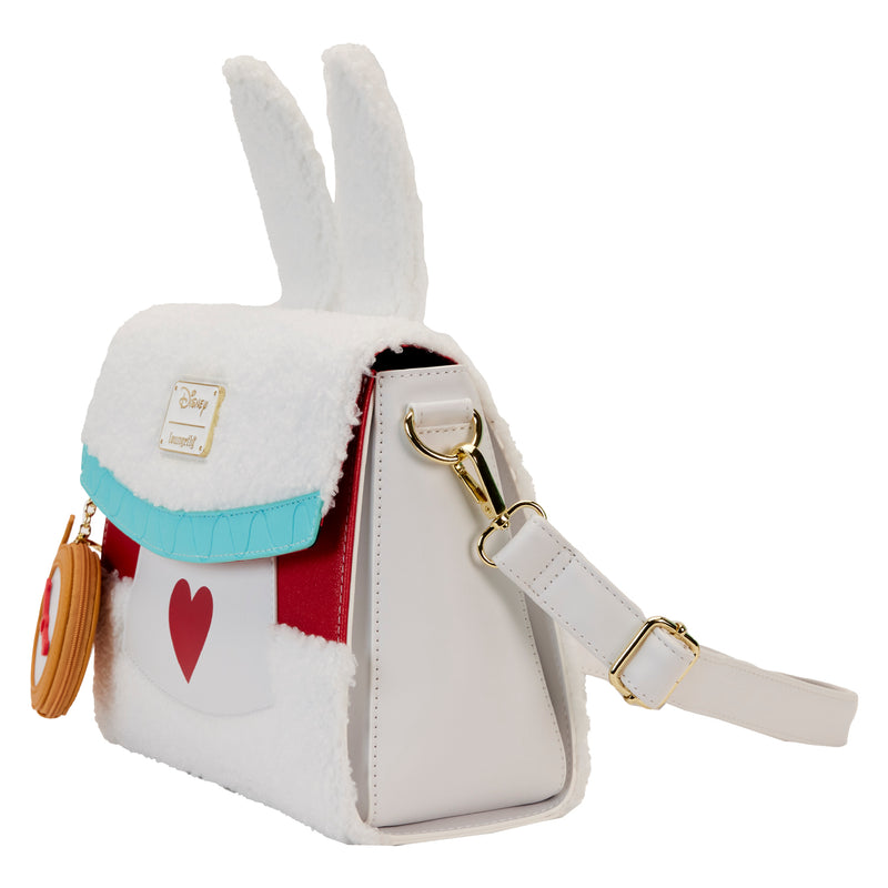 Loungefly Disney Alice in Wonderland White Rabbit Cosplay Crossbody
