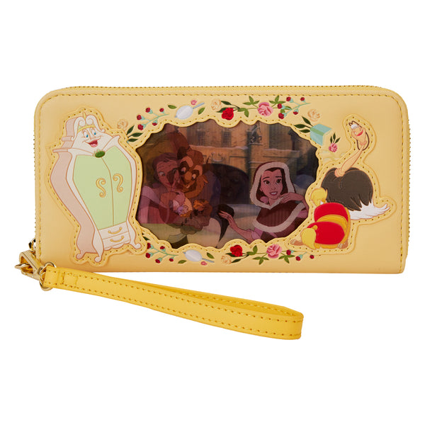 Disney | Beauty and The Beast Lenticular Princess Series Wristlet Wallet
