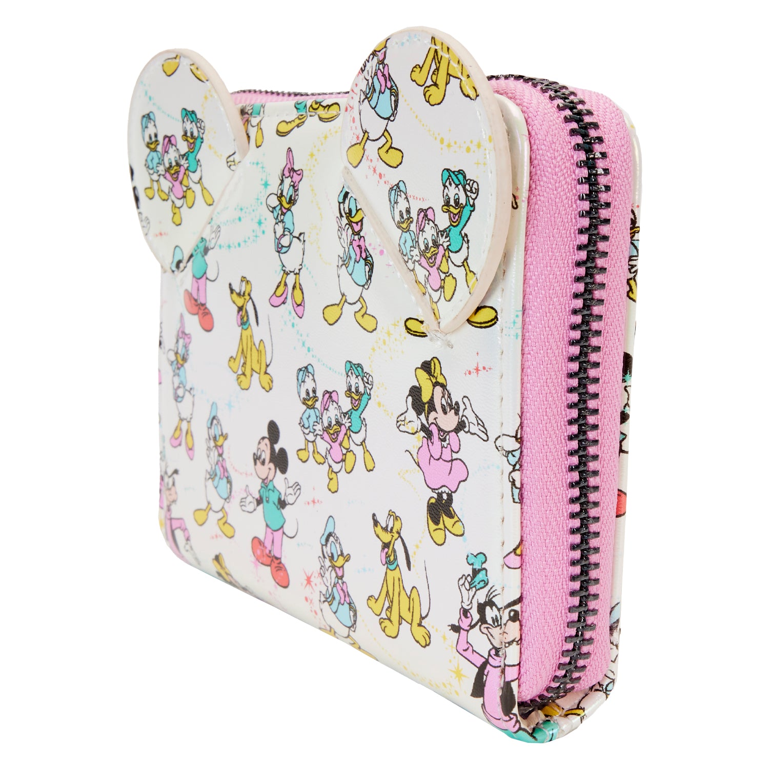 Disney | D100 Mickey and Friends All Over Print Zip Around Wallet