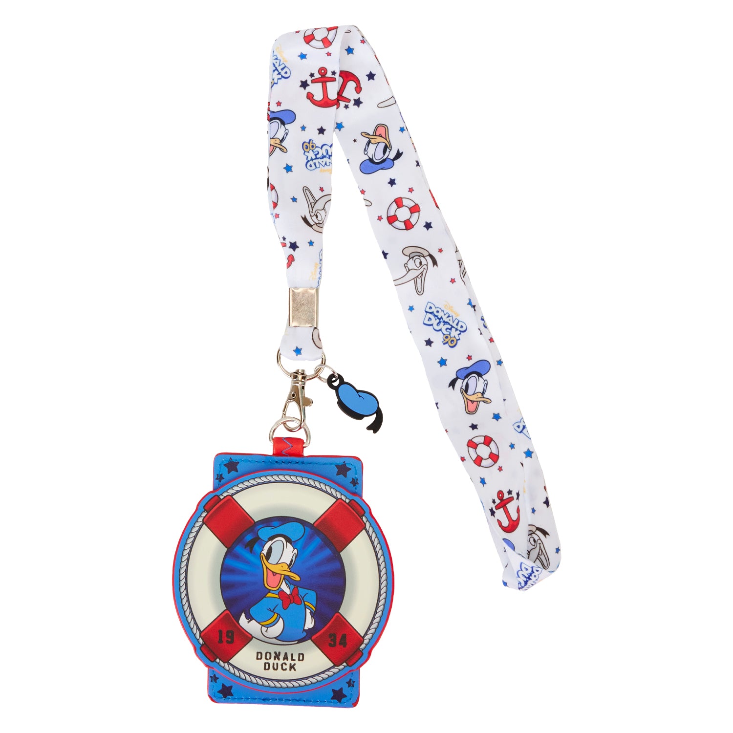 Disney | Donald Duck 90th Anniversary Lanyard with Card Holder