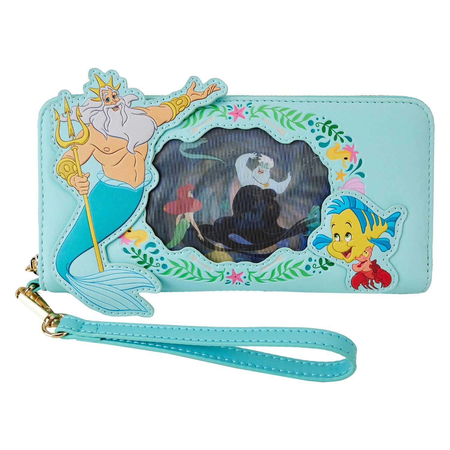 Disney | The Little Mermaid Lenticular Princess Series Wristlet