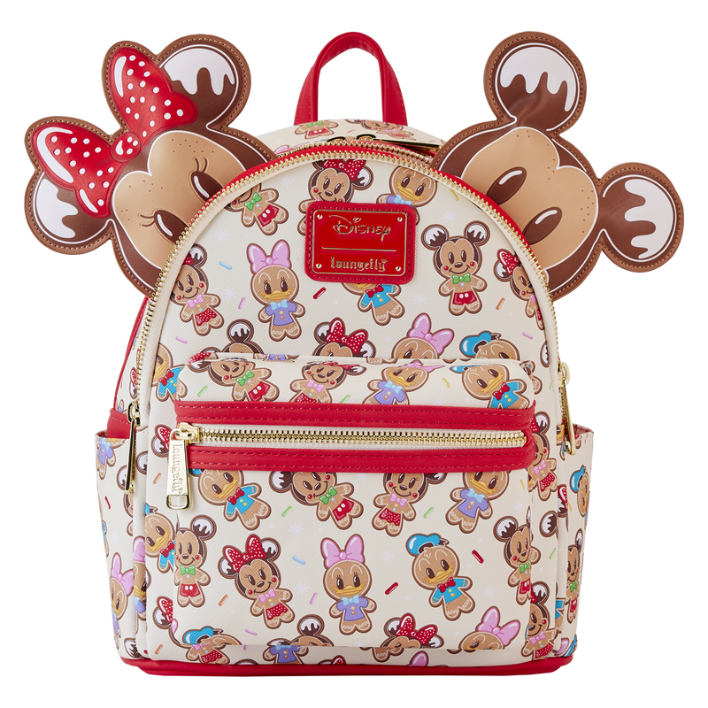 Disney | Mickey and Friends Gingerbread Cookie All Over Print Mini Backpack