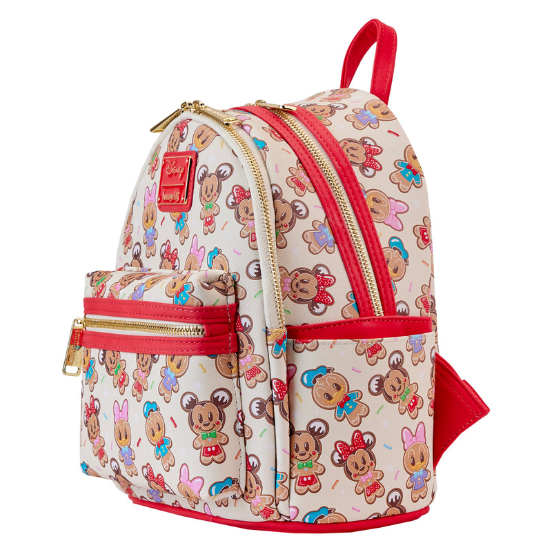Disney | Mickey and Friends Gingerbread Cookie All Over Print Mini Backpack