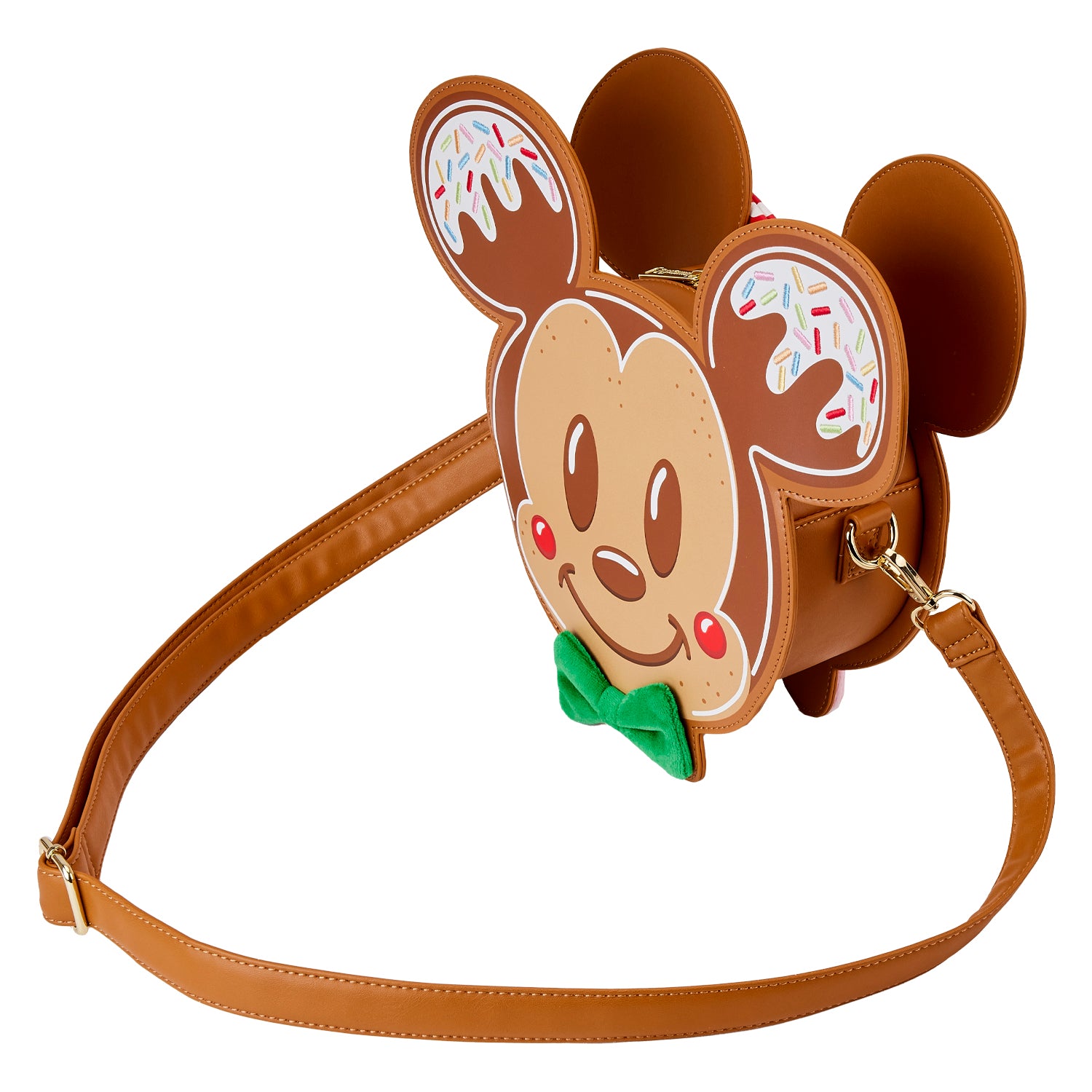 Disney | Mickey and Minnie Gingerbread Cookie Figural Crossbody