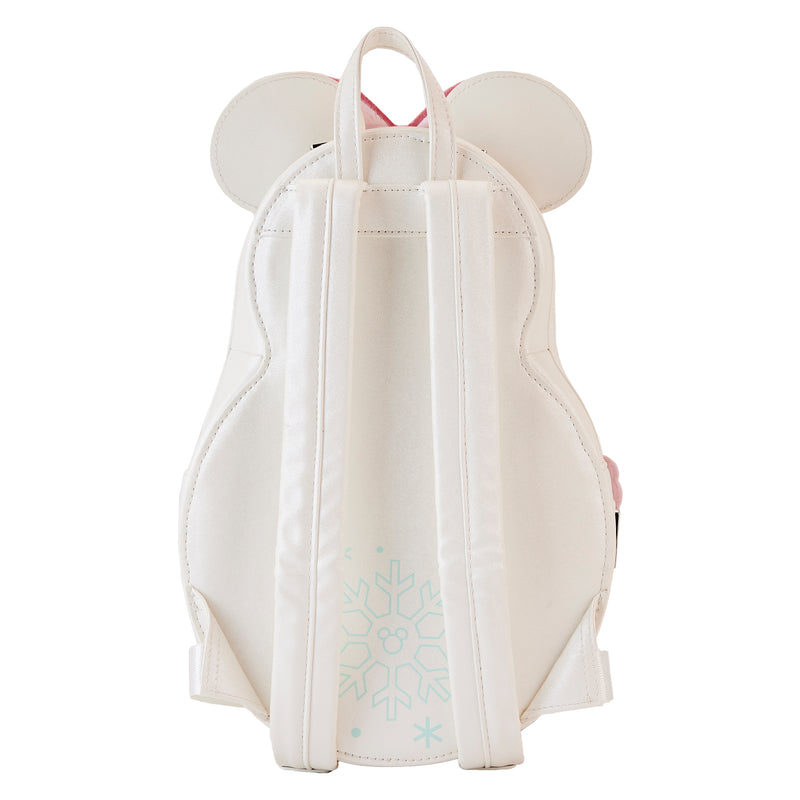 Disney | Minnie Mouse Pastel Figural Snowman Mini Backpack