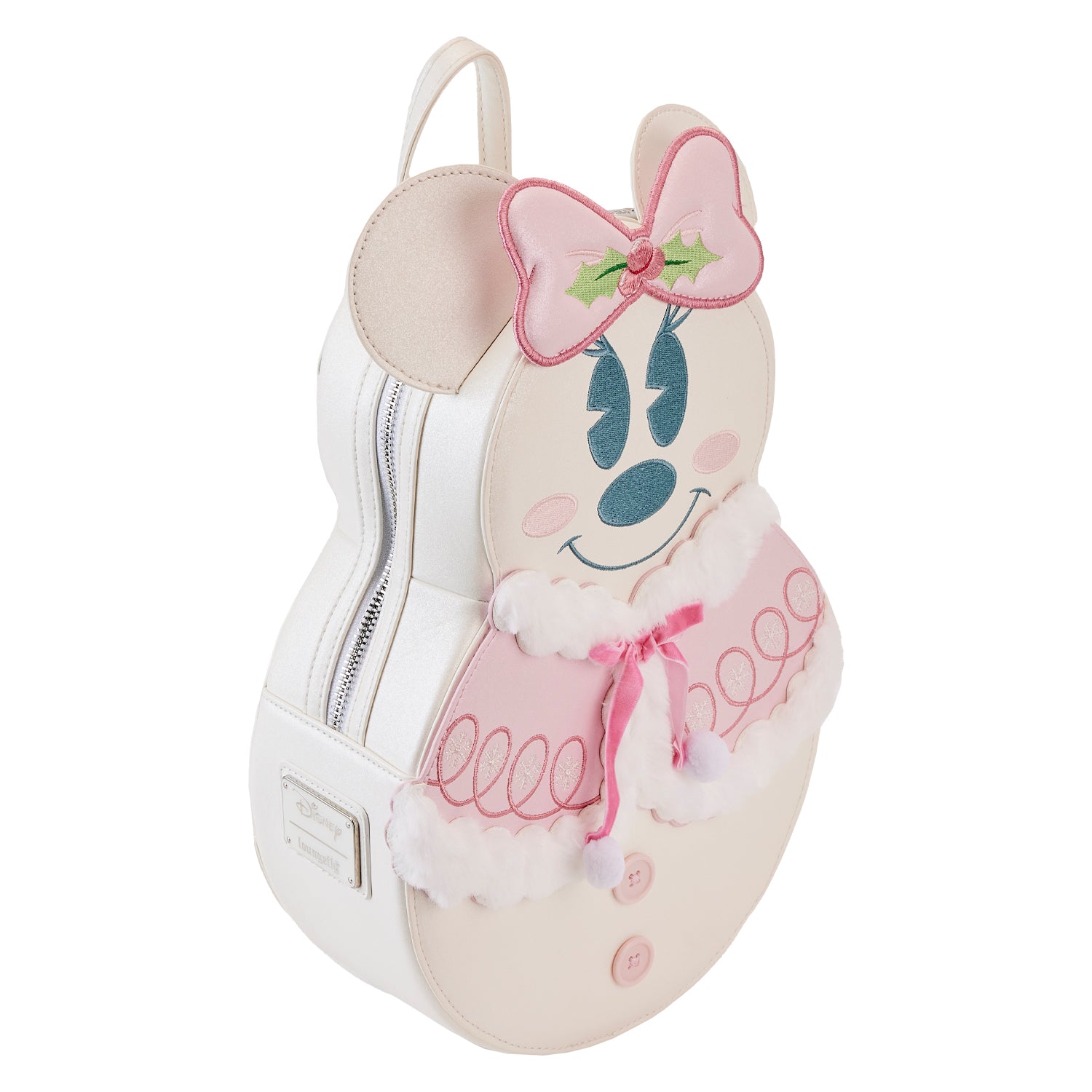 Disney | Minnie Mouse Pastel Figural Snowman Mini Backpack