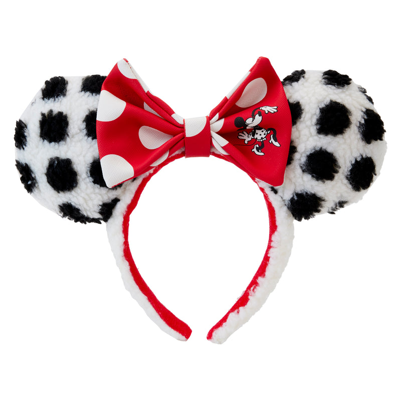 Disney | Minnie Rocks the Dots Sherpa Mouse Ears Headband