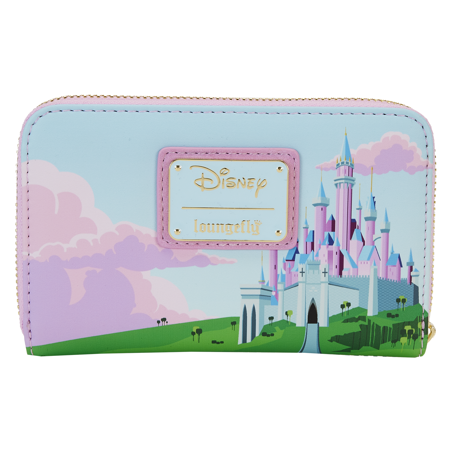 Disney | Sleeping Beauty Stained Glass Castle Zip Around Wallet