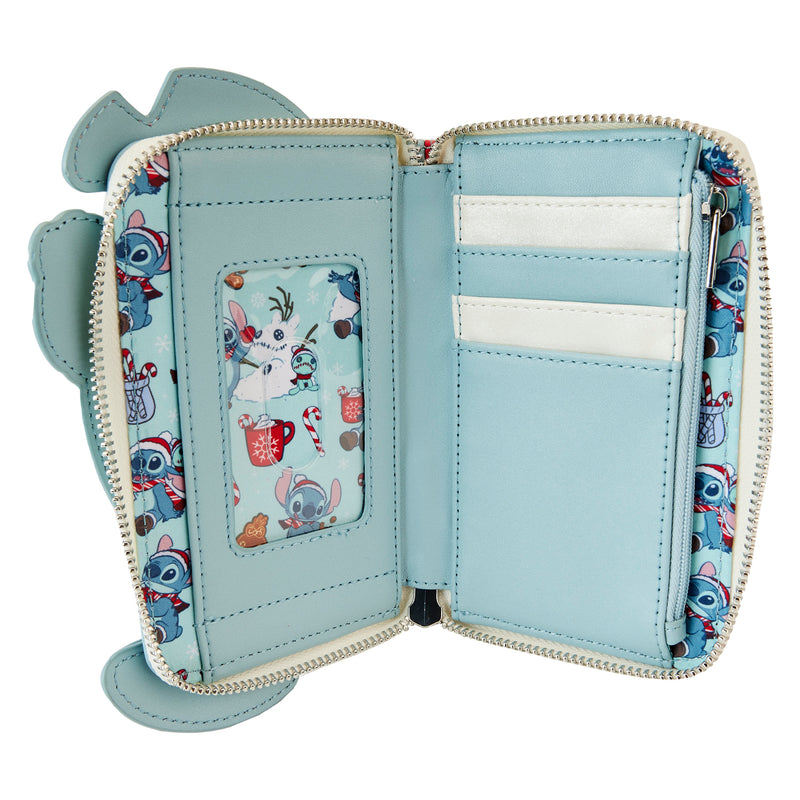 Disney | Lilo and Stitch Holiday Cosplay Zip Around Wallet