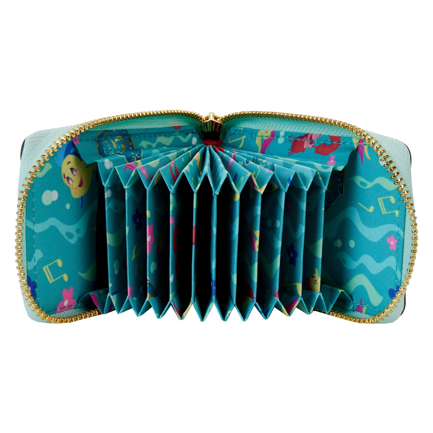 Disney | The Little Mermaid Life Is The Bubbles Accordion Wallet