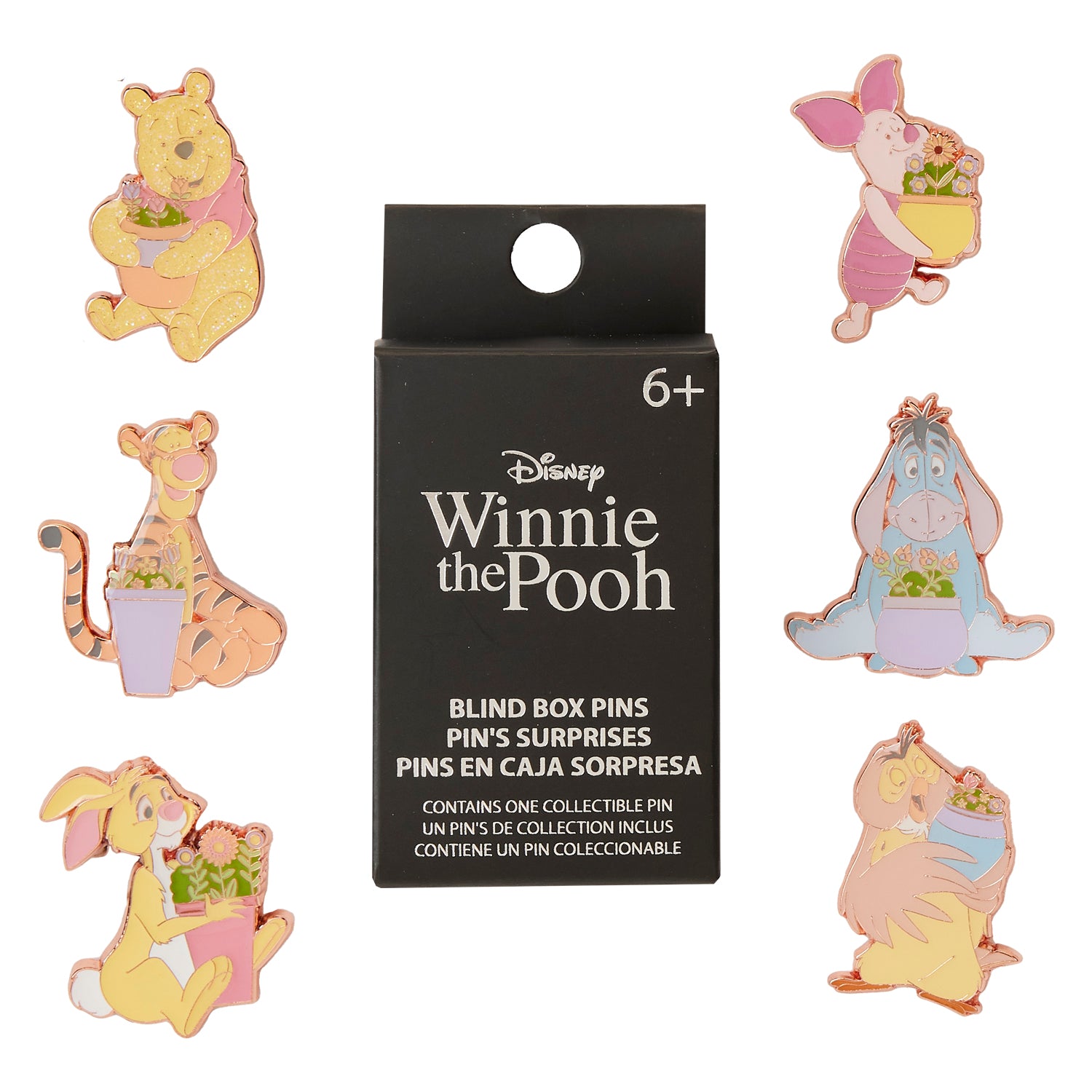 Disney | Winnie The Pooh Flower Pots Blind Box Pins