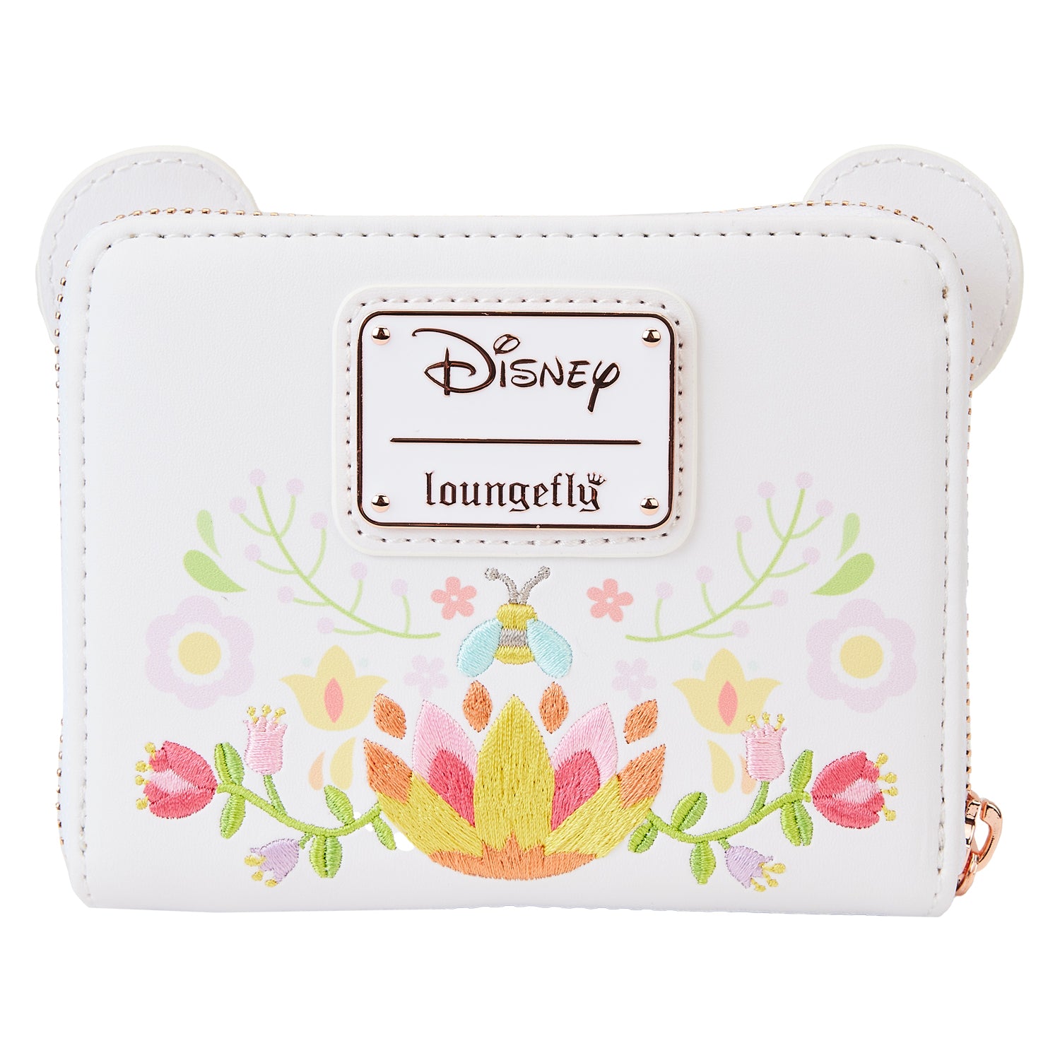 Disney | Winnie The Pooh Folk Floral Zip Around Wallet