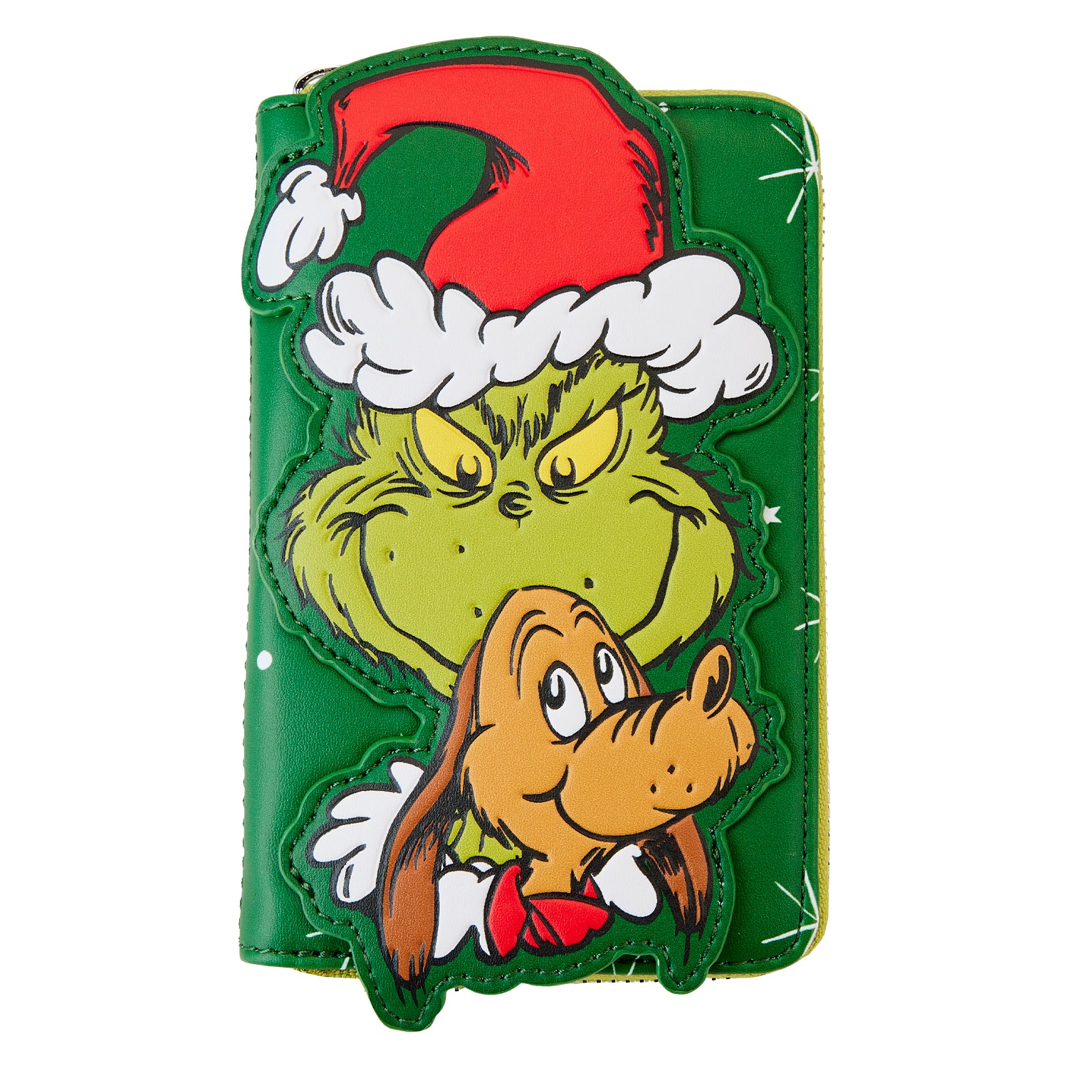 Dr. Seuss | How The Grinch Stole Christmas Santa Cosplay Zip Around Wallet