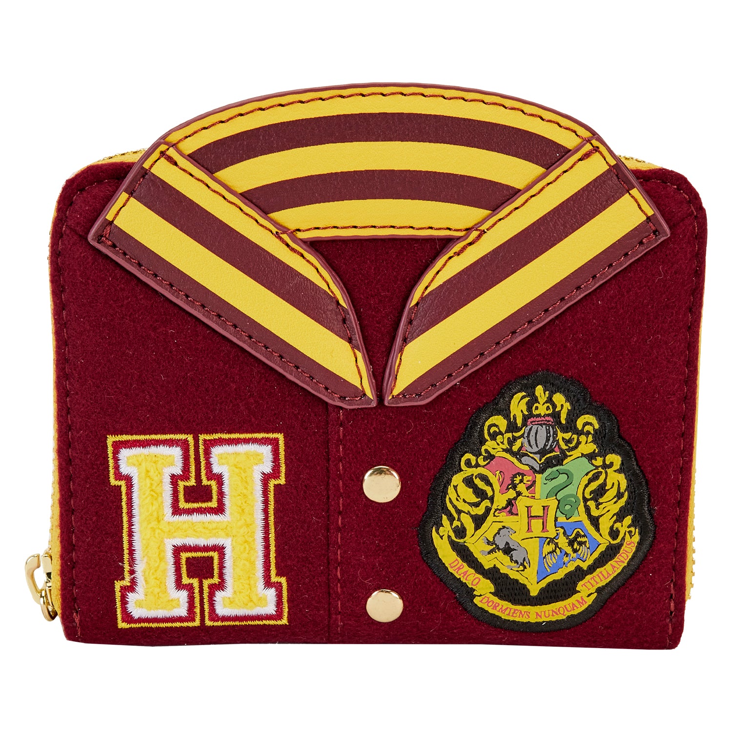 Harry Potter | Gryffindor Varsity Jacket Zip Around Wallet