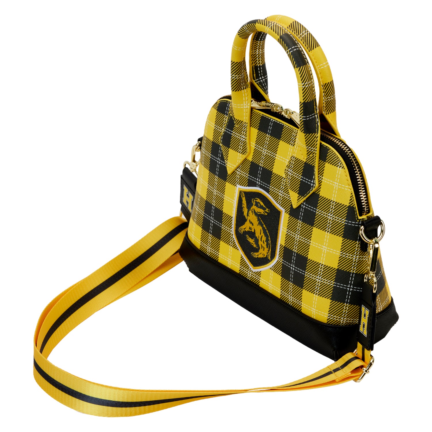 Harry Potter | Hufflepuff Varsity Plaid Crossbody