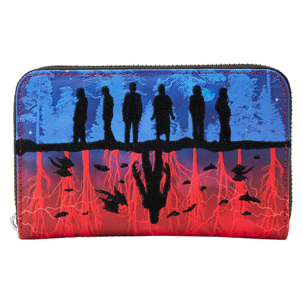 Netflix | Stranger Things Upside Down Shadows Zip Around Wallet