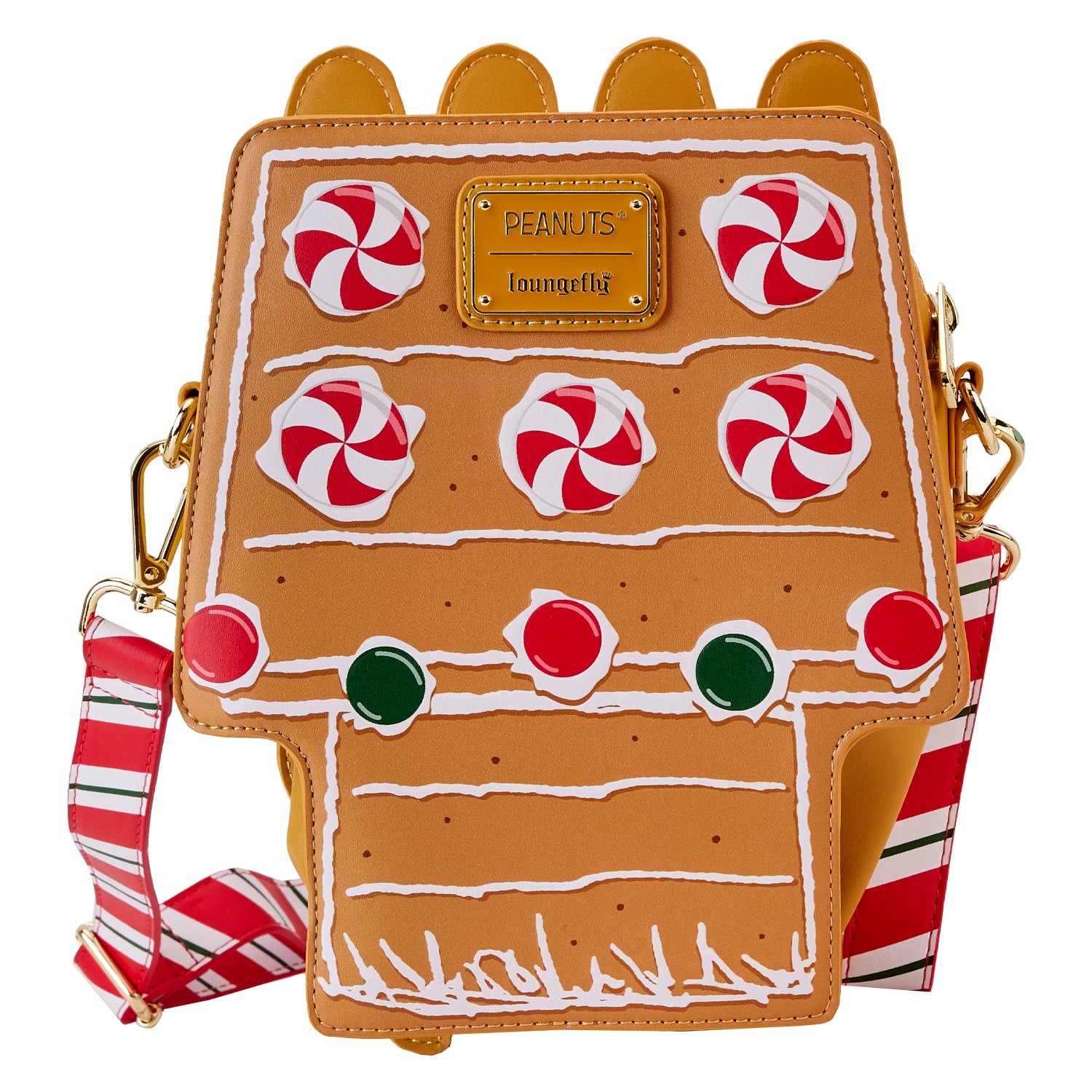 Peanuts | Snoopy Gingerbread House Figural Crossbody